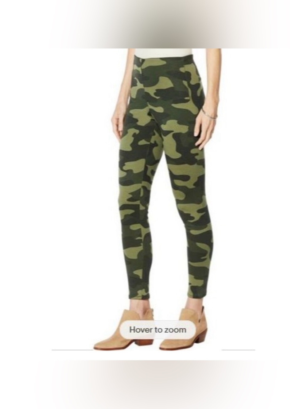 NWT Skinnygirl Bailey Pull-On Pant In Coastal Camo Size 28/6